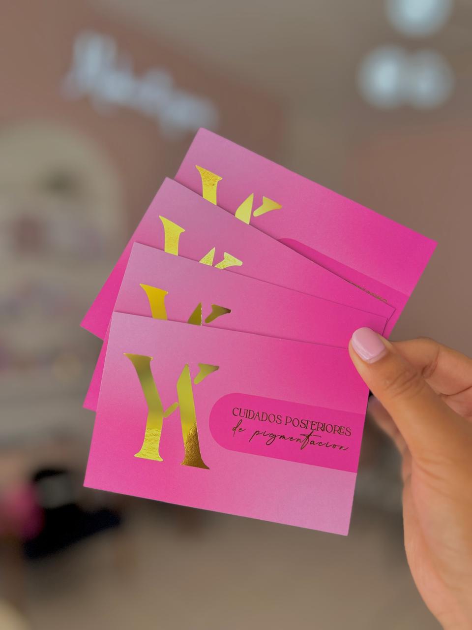 TARJETAS DE CUIDADOS