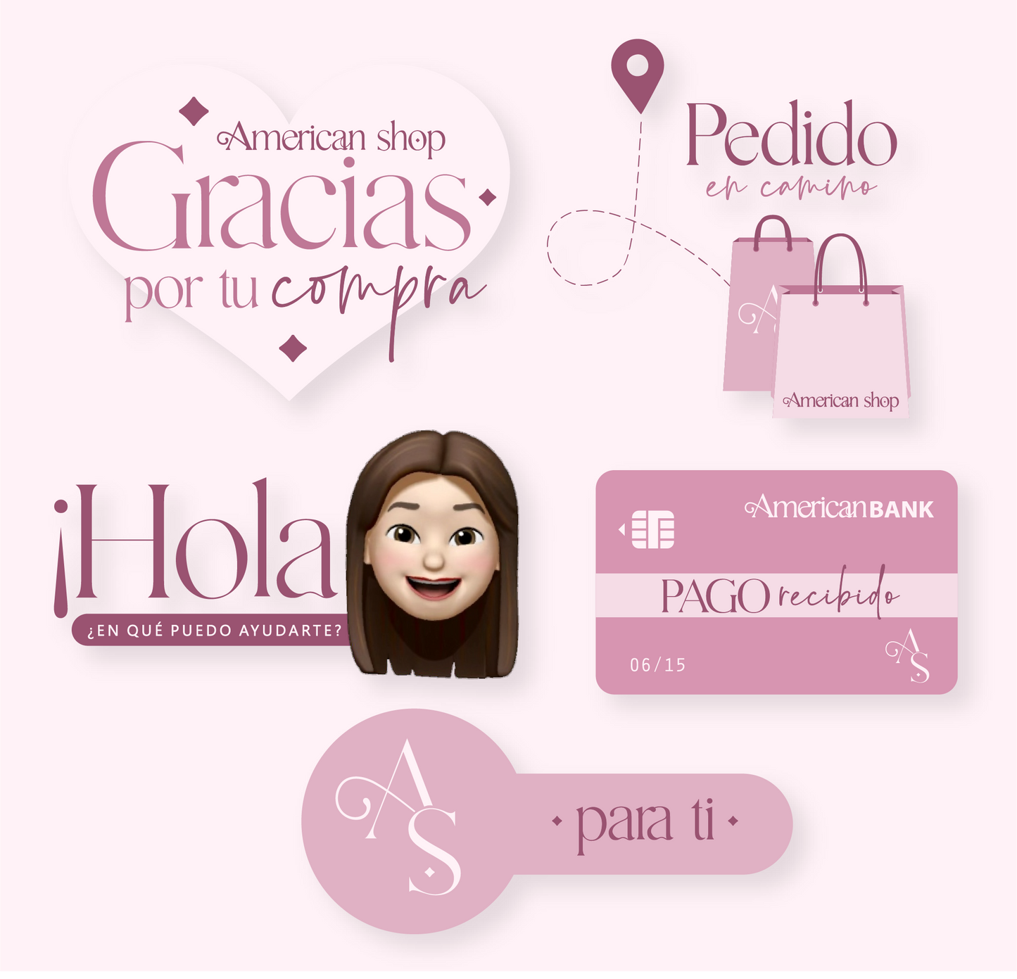 PAQUETE DE STICKERS