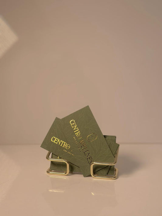 TARJETA DE PRESENTACIÓN CON FOIL